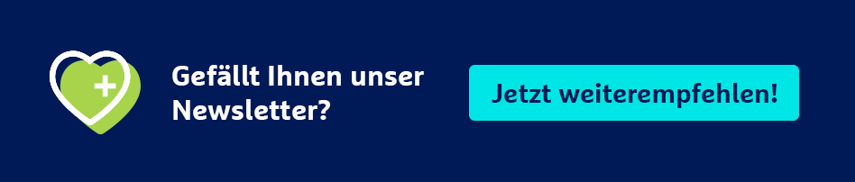 Jetzt unseren Newsletter weitempfehlen!